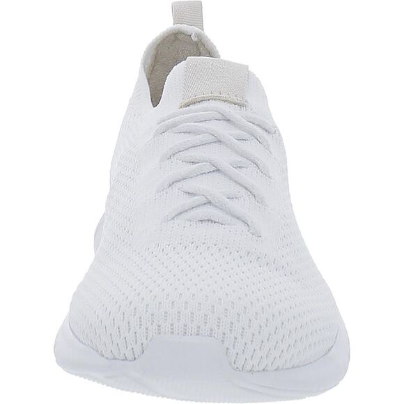 Nisolo Womens White Knit Athleisure Trainers Casual and Fashion Sneakers NWT - Picture 3 of 3